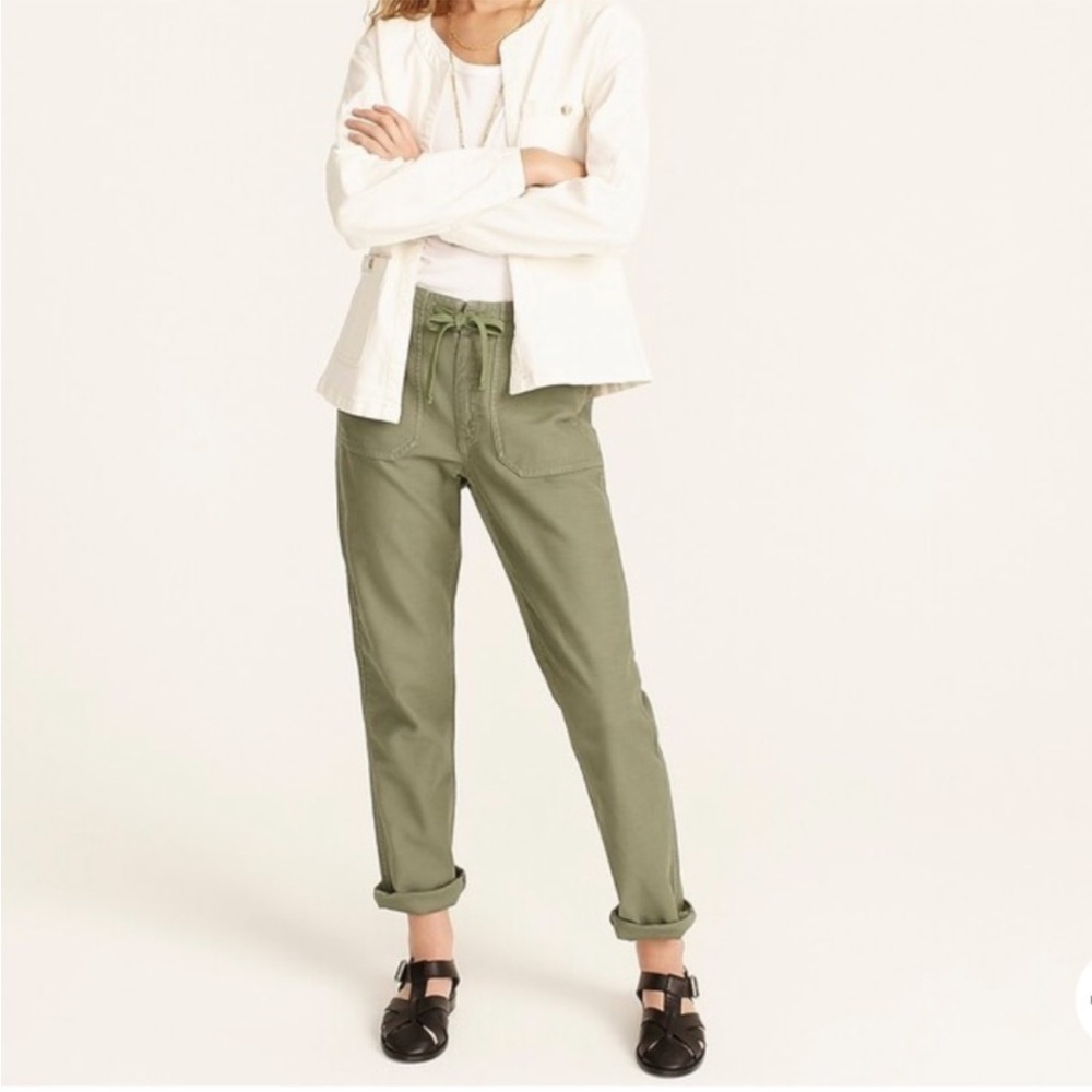 J. Crew Cotton Camp Pant